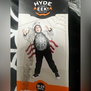 Hyde and Eek! Boutique Spider Costume for Kids - Black and Red